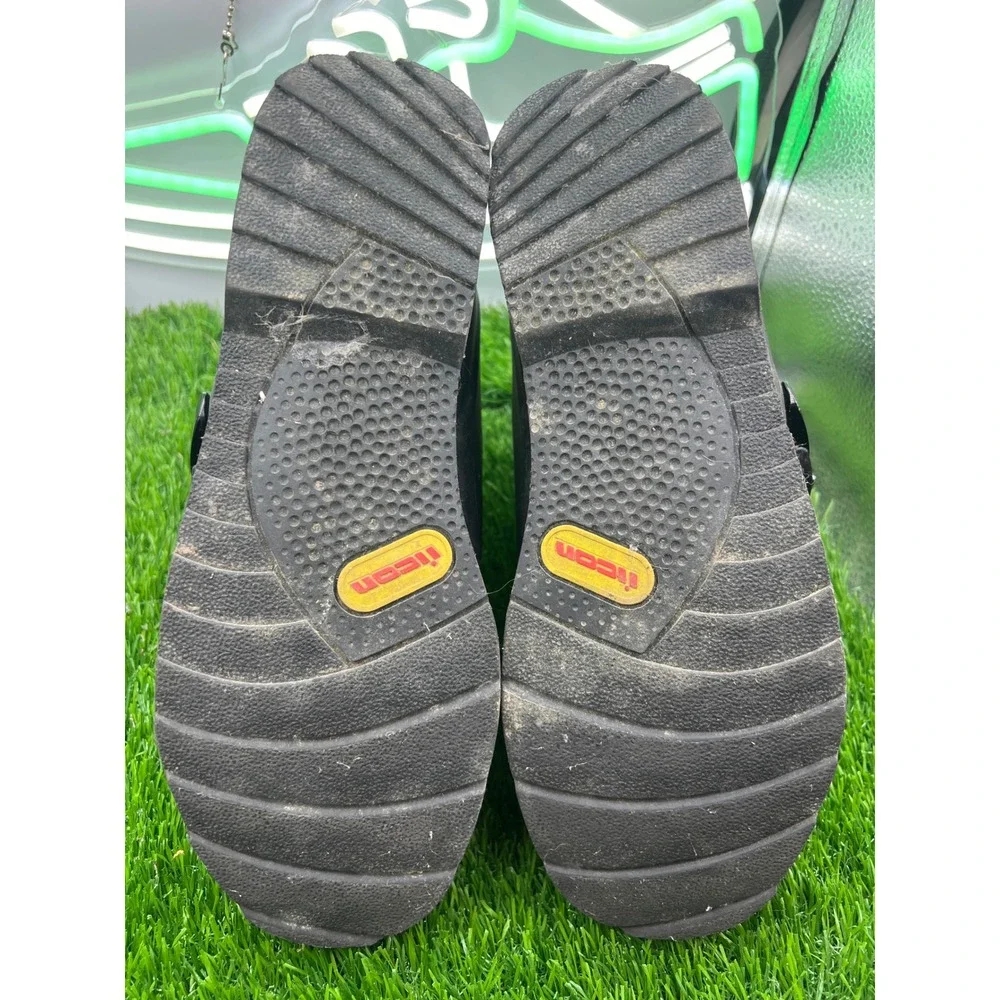 ICON Mens Black Motorcycle Riding‎ Boots Armored Ankle Protection Gear Men's 7